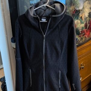 Bench Women's Dark Gray Hooded Ski Jacket